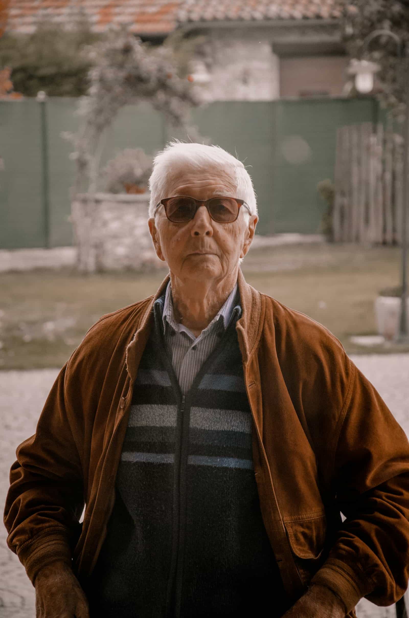 Original photo of a grandfather