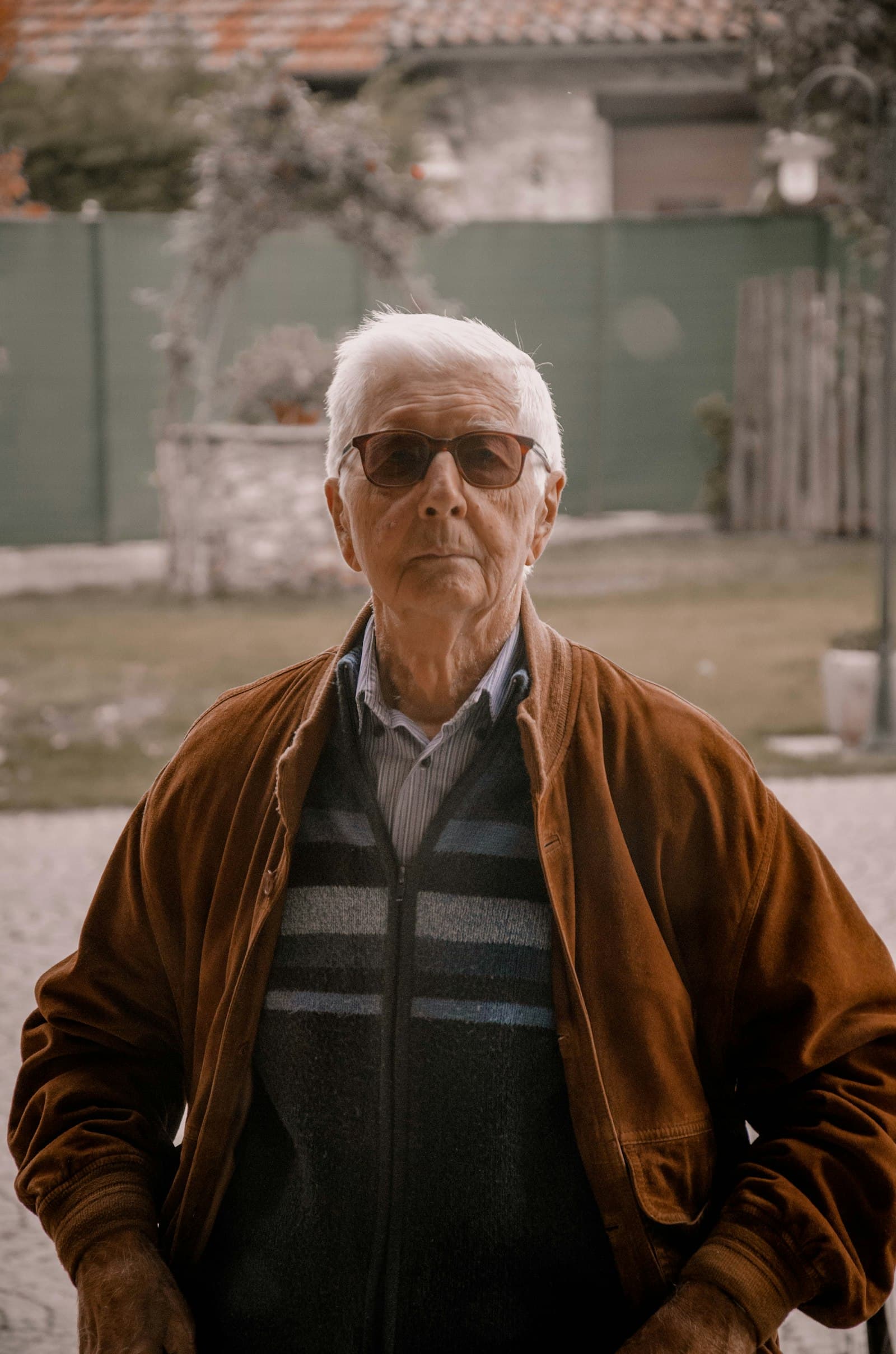 Original photo of a grandfather